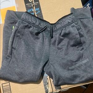 Russell Athletic Black and Gray Sweatpants